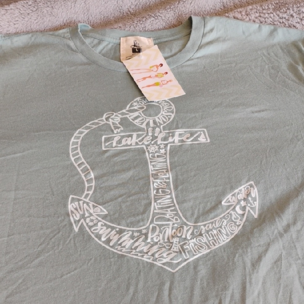CHANEL Soft Green Top
